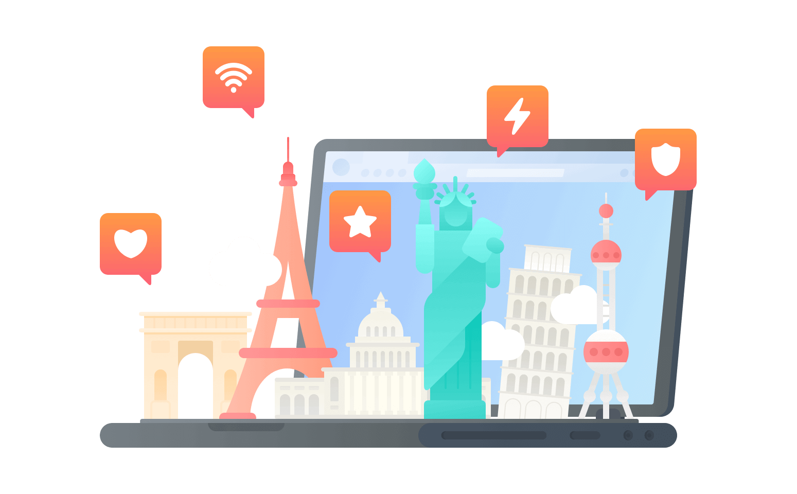 在爱沙尼亚连接到中国的软件 - 翻回VPN